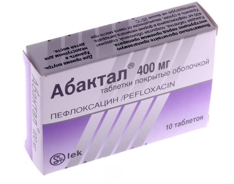 579 АБАКТАЛ® - Pefloxacin