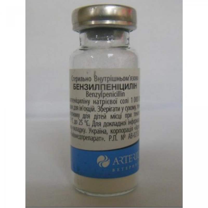 3010 БЕНЗИЛПЕНІЦИЛІНУ НАТРІЄВА СІЛЬ СТЕРИЛЬНА - Benzylpenicillin