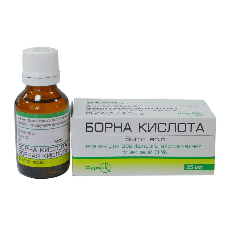3560 БОРНА КИСЛОТА - Boric acid