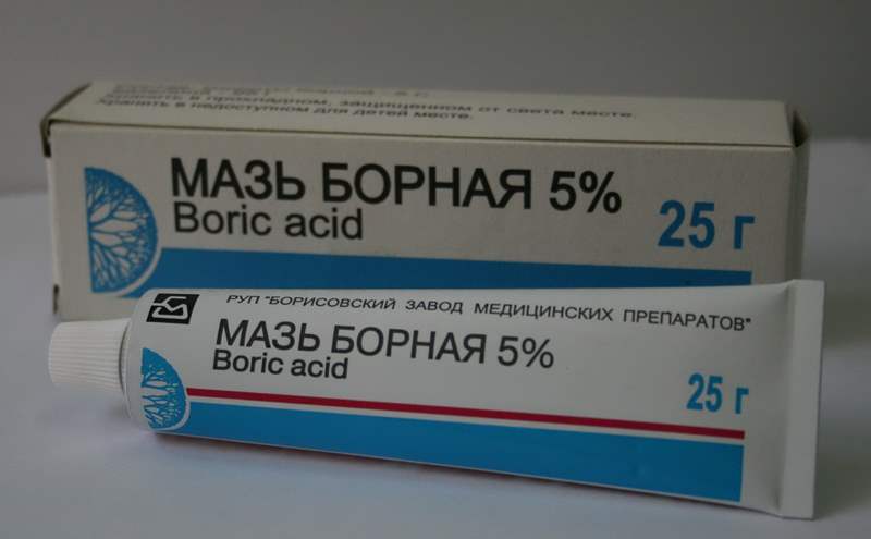 3564 БОРНА МАЗЬ 5 % - Boric acid