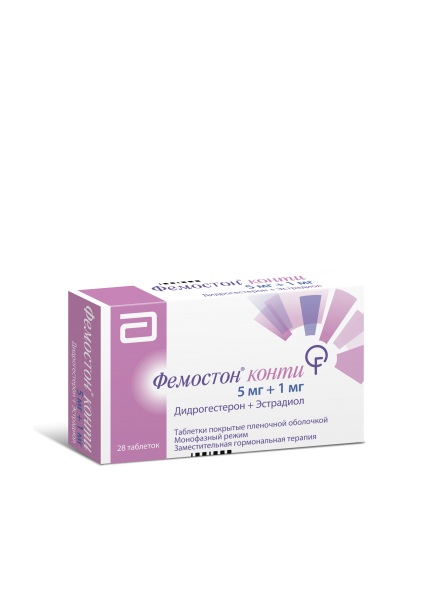 22713 ФЕМОСТОН® КОНТІ МІНІ - Dydrogesterone and estrogen