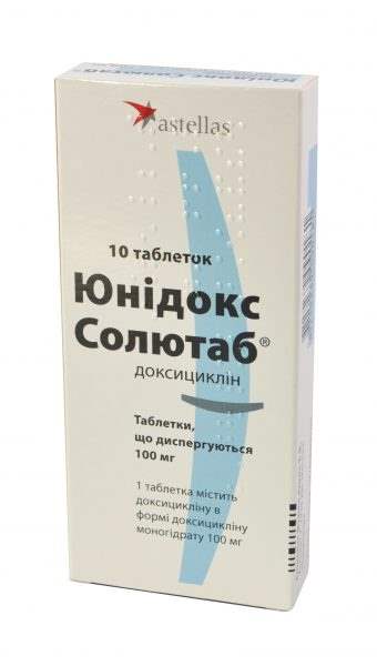 24859 ЮНІДОКС СОЛЮТАБ® - Doxycycline