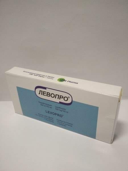 12530 ЛЕВОФЛОКСАЦИН 250 - Levofloxacin