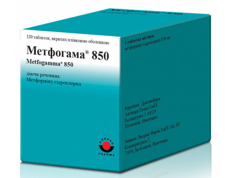 14378 МЕТФОГАМА® 850 - Metformin