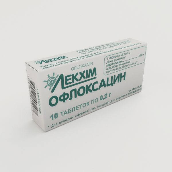 16890 ТАЙГЕРОН® - Levofloxacin