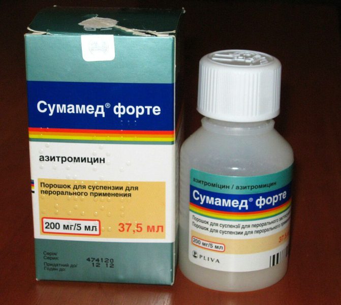 21051 СУМАМЕД® ФОРТЕ - Azithromycin