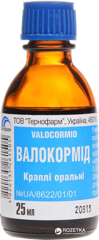 4118 ВАЛОКОРМІД - Comb drug